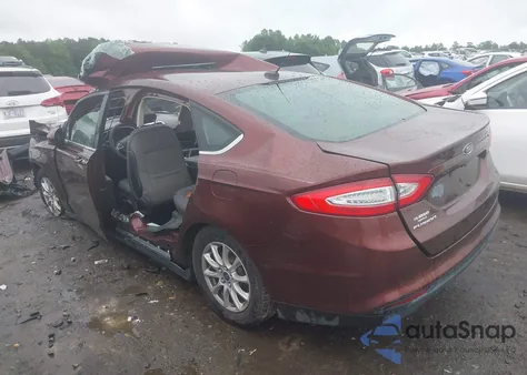 2015 Ford Fusion S из США, поврежденный, VIN 3FA6P0G7XFR190266